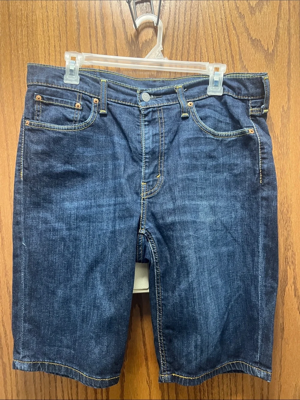 Levi's Indigo Blue Denim Shorts
